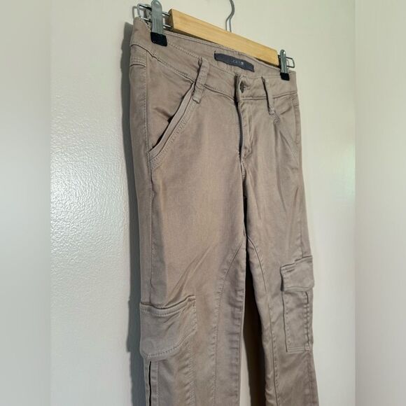 SALE! Brown Joe’s Casual Moto Cargo Super Skinny Pants Size 25 EUC - Picture 3 of 7